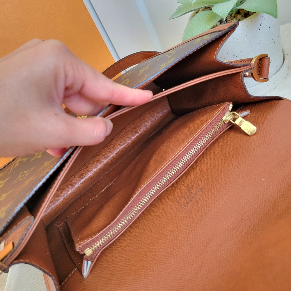 💕VERY RARE Authentic Louis Vuitton RASPAIL Crossbody/Shoulder Monogram - Picture 14 of 17